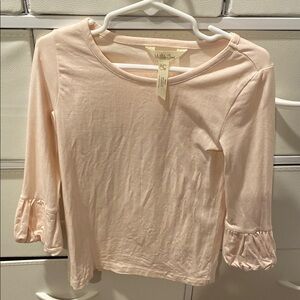 Matilda Jane Light Pink Long Sleeve Blouse